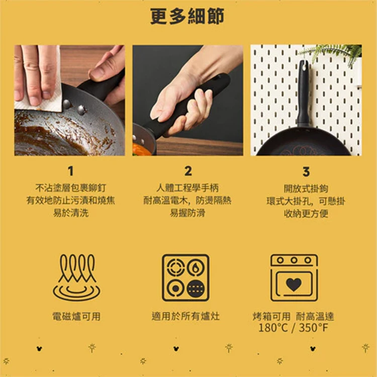 【MEYER】迪士尼童趣深煎鍋24cm(黃),GF2075,【MEYER】迪士尼童趣深煎鍋24cm(黃),全館商品,生活用品,促銷優惠