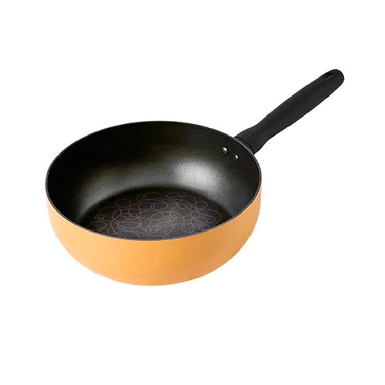 【MEYER】迪士尼童趣深煎鍋24cm(黃)