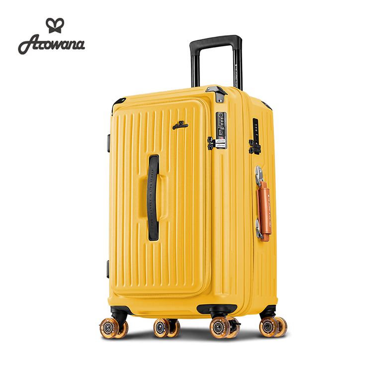 【Arowana 亞諾納】25吋護甲溜溜運動河馬行李箱