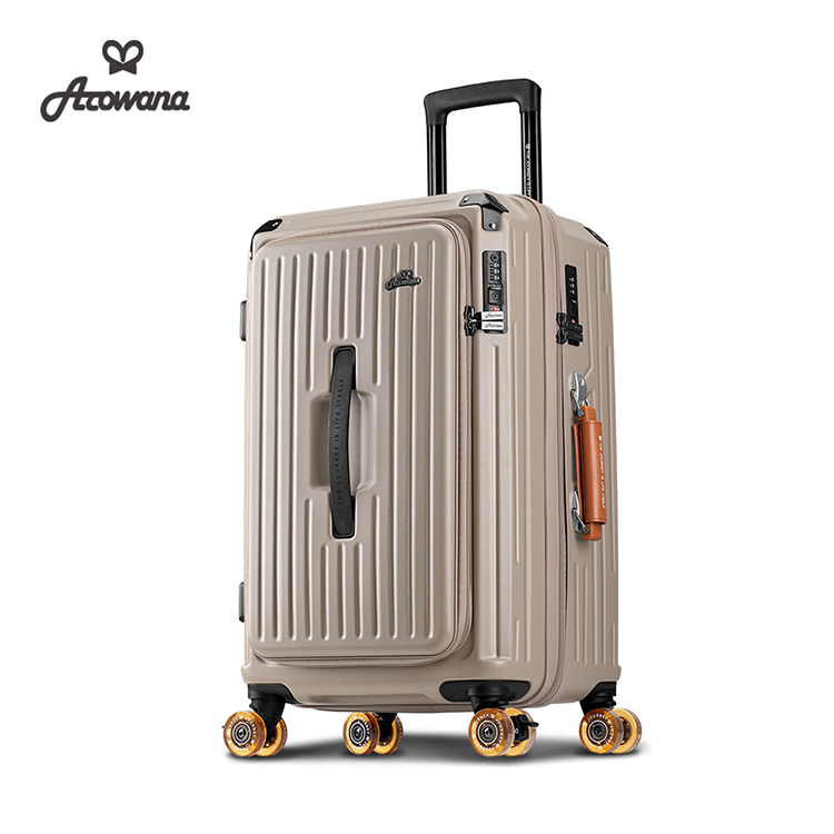 【Arowana 亞諾納】25吋護甲溜溜運動河馬行李箱