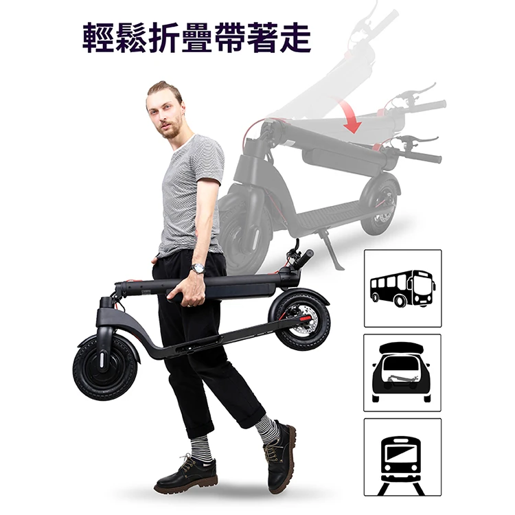 【CARSCAM】10吋輪胎雙鋰電外掛式電動折疊滑板車,GF2092,【CARSCAM】10吋輪胎雙鋰電外掛式電動折疊滑板車,全館商品,生活用品,品牌分類