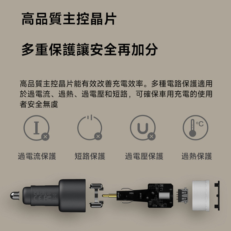 【小米】Xiaomi 車用充電器 1A1C 快充版 (67W),GF2102,【小米】Xiaomi車用充電器1A1C快充版(67W),品牌分類,質感家電,3C品牌