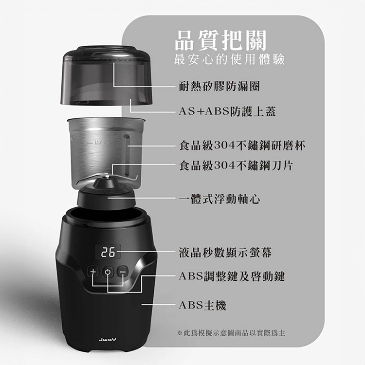 【JWAY直覺】電動可調30段咖啡磨豆機(JY-CF502),GF2114,【JWAY直覺】電動可調30段咖啡磨豆機(JY-CF502),全館商品,品牌分類,新品上市