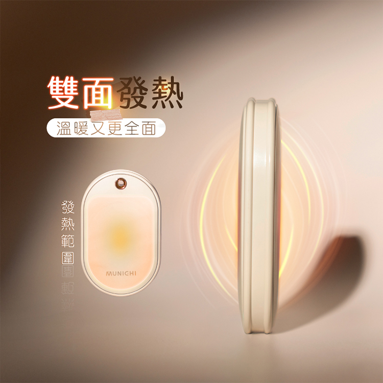 【MUNICHI 沐尼黑】智能恆溫雙面速熱暖手寶 MR.WARM,GF2129,【MUNICHI沐尼黑】智能恆溫雙面速熱暖手寶MR.WARM,全館商品,品牌分類,新品上市