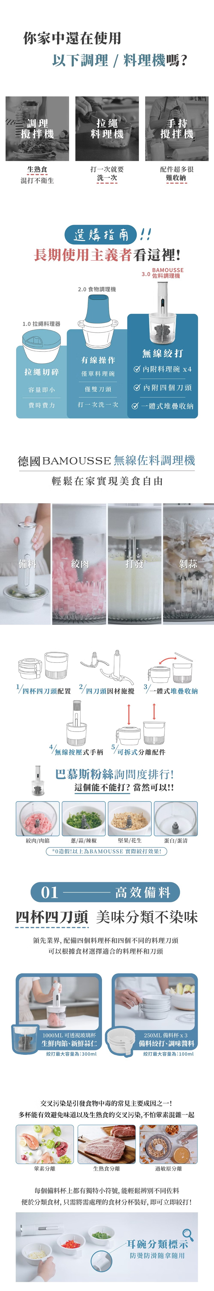 【德國BAMOUSSE】多功能手持式攪拌機(HABMCM2463),GF2131,【德國BAMOUSSE】多功能手持式攪拌機(HABMCM2463),全館商品,品牌分類,質感家電