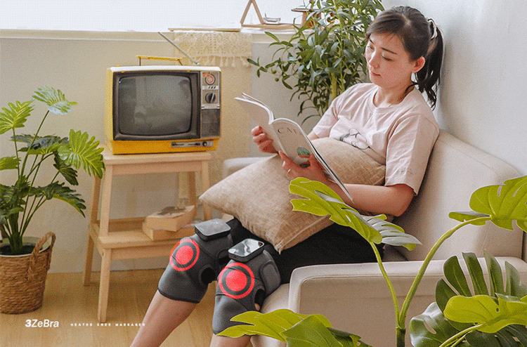 【3ZeBra】好膝力｜溫感膝部按摩器(單隻)
