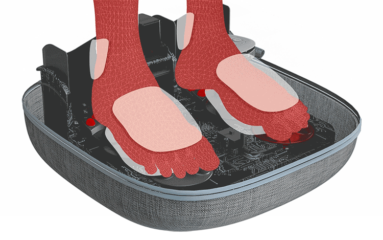 【3ZeBra】溫揉足︱3D溫感腳底按摩機