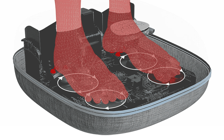 【3ZeBra】溫揉足︱3D溫感腳底按摩機