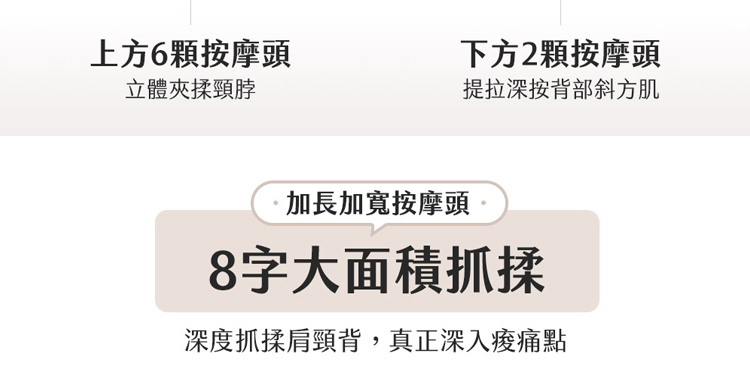 【3ZeBra】好肩力｜斜方肌肩頸按摩器