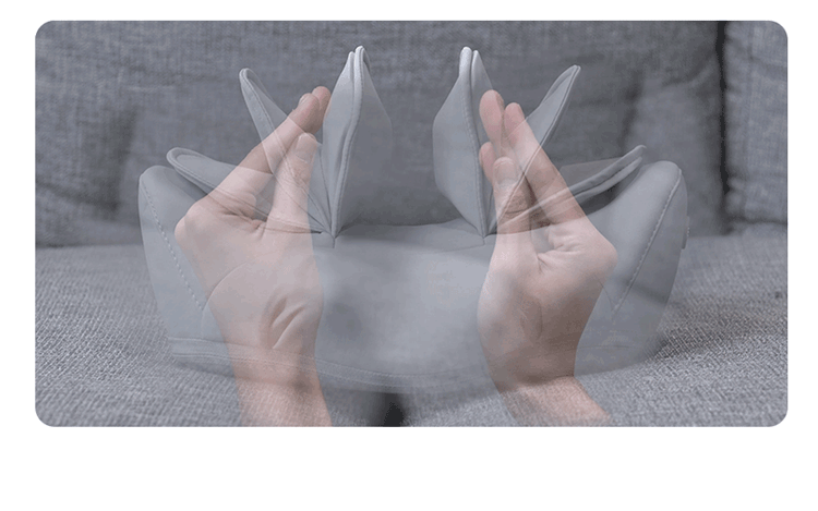 【3ZeBra】朵朵枕｜氣壓熱敷頸部按摩器