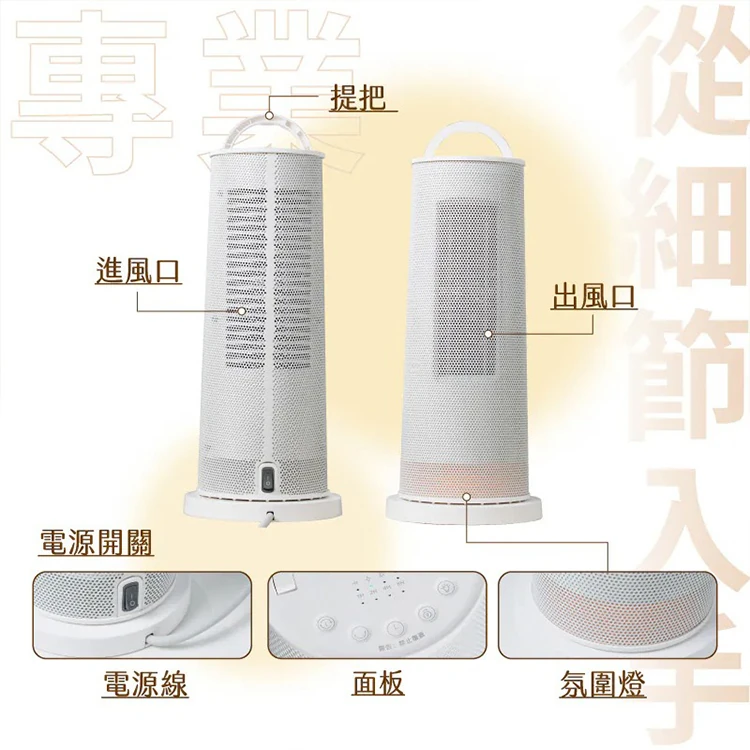 【MUNICHI沐尼黑】直立式陶瓷電暖器 MR.Winter,GF2155,【MUNICHI沐尼黑】直立式陶瓷電暖器MR.Winter,全館商品,品牌分類,質感家電
