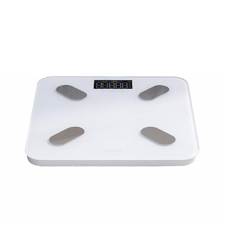 【KINYO】LCD彩色螢幕家用藍牙體脂計(DS-7322)