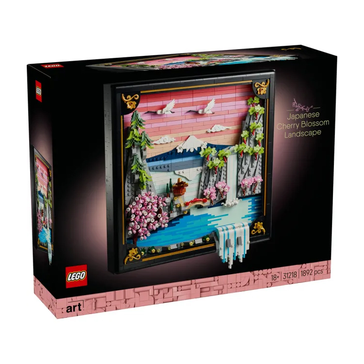 【LEGO 樂高】Art 日本櫻花美景 (31218)