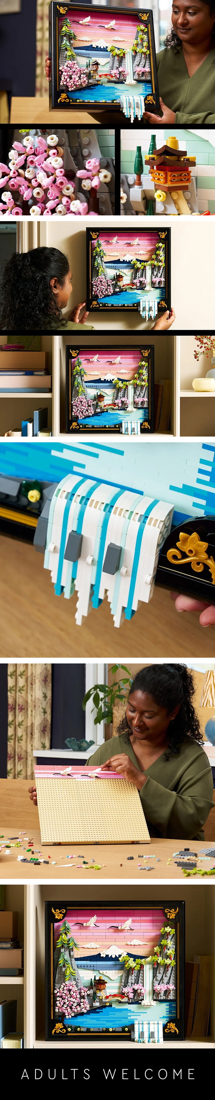 【LEGO 樂高】Art 日本櫻花美景 (31218),GF2320,【LEGO樂高】Art日本櫻花美景(31218),全館商品,生活用品,授權卡通