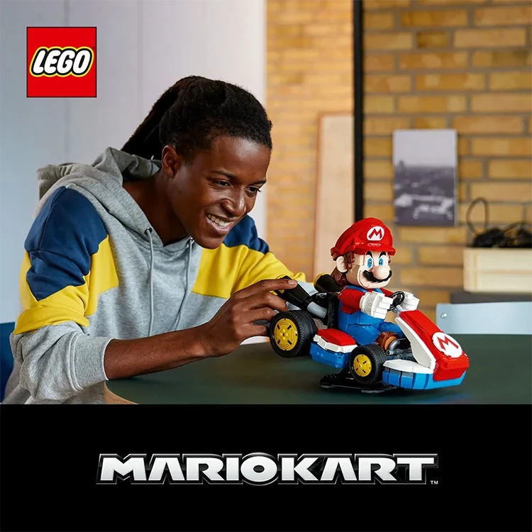 【LEGO 樂高】超級瑪利歐系列 72037 瑪利歐賽車: 瑪利歐＆標準車,GF2322,【LEGO樂高】超級瑪利歐系列72037瑪利歐賽車:瑪利歐＆標準車,全館商品,生活用品,授權卡通