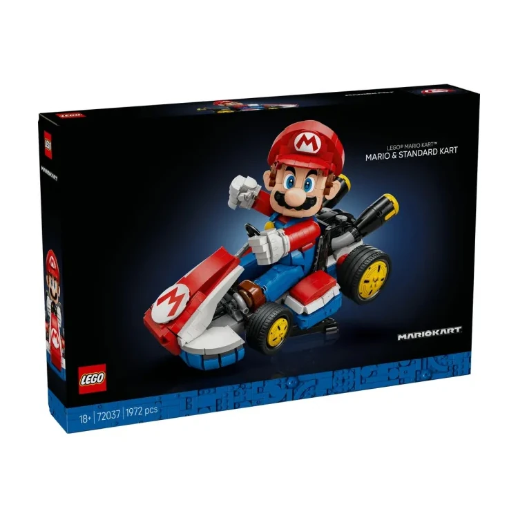 【LEGO 樂高】超級瑪利歐系列 72037 瑪利歐賽車: 瑪利歐＆標準車