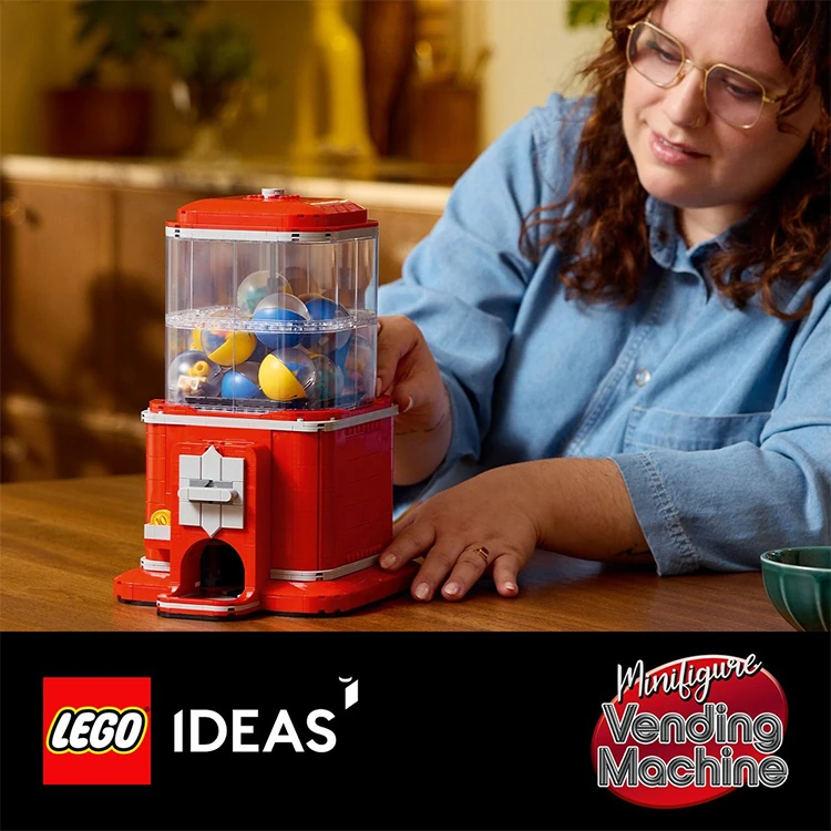【LEGO 樂高】 Ideas 21358 人偶扭蛋機(居家擺設 交換禮物 玩具 積木),GF2324,【LEGO樂高】Ideas21358人偶扭蛋機(居家擺設交換禮物玩具積木),全館商品,生活用品,授權卡通