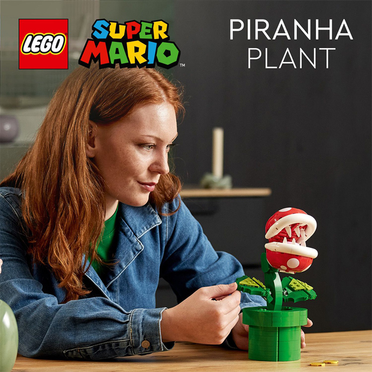 【LEGO 樂高】超級瑪利歐系列 71426 吞食花(Piranha Plant 任天堂),GF2325,【LEGO樂高】超級瑪利歐系列71426吞食花(PiranhaPlant任天堂),全館商品,生活用品,授權卡通