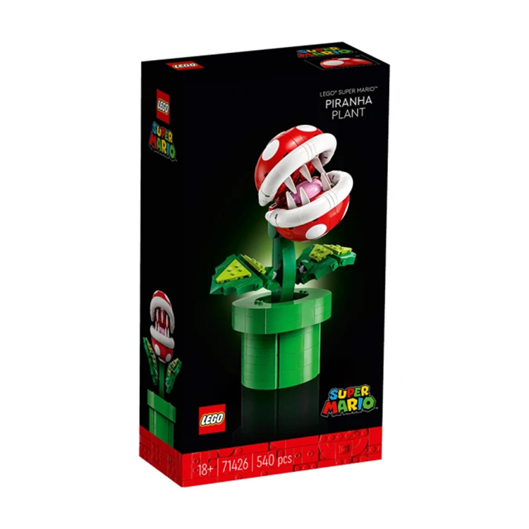 【LEGO 樂高】超級瑪利歐系列 71426 吞食花(Piranha Plant 任天堂)