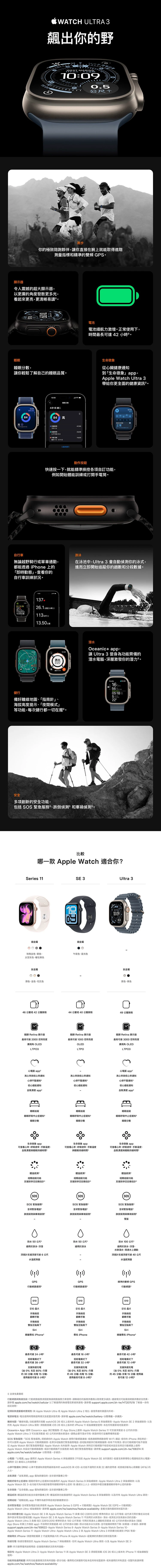 【Apple】Watch Ultra 3 GPS + LTE 49mm,GF2326,【Apple】WatchUltra3GPS+LTE49mm,品牌分類,新品上市,3C品牌