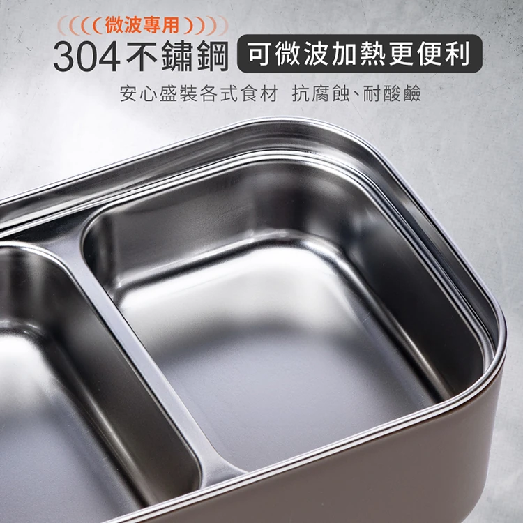 【鍋寶】可微波304不鏽鋼分隔保鮮盒2入組-600ml(BVSC-342601X2),GF2341,【鍋寶】可微波304不鏽鋼分隔保鮮盒2入組-600ml(BVSC-342601X2),GF2341Y007AC7
