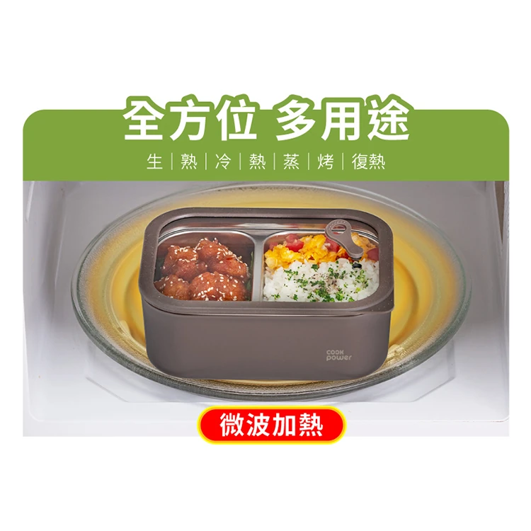 【鍋寶】可微波304不鏽鋼分隔保鮮盒2入組-600ml(BVSC-342601X2),GF2341,【鍋寶】可微波304不鏽鋼分隔保鮮盒2入組-600ml(BVSC-342601X2),GF2341Y007AC7