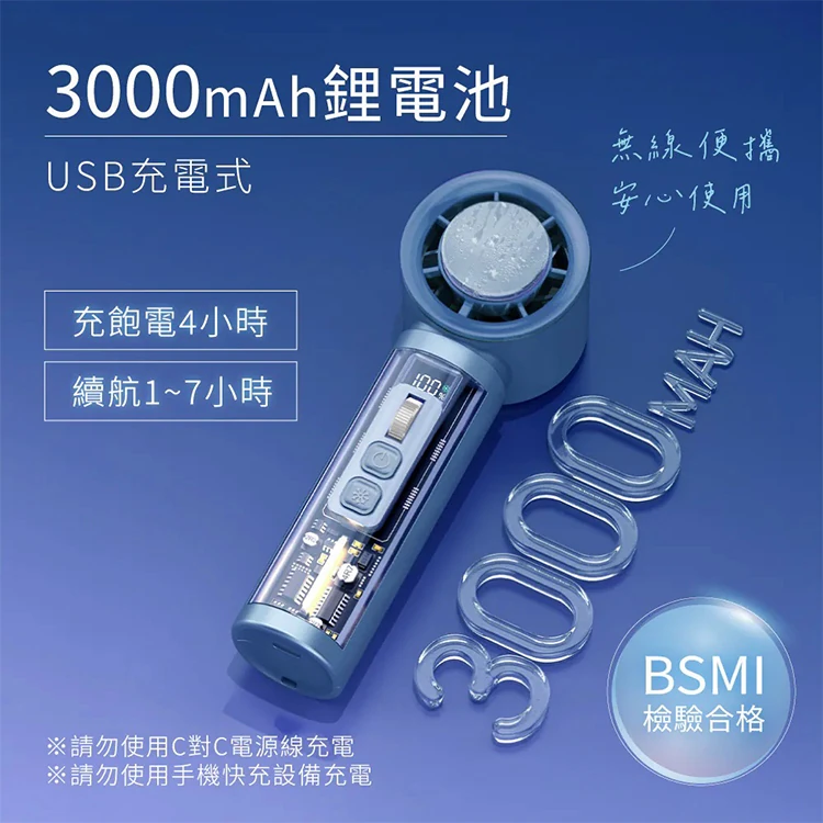 【KINYO】 裸透冰機充電風扇 (UF-3150),GF2358,【KINYO】裸透冰機充電風扇(UF-3150),全館商品,品牌分類,新品上市