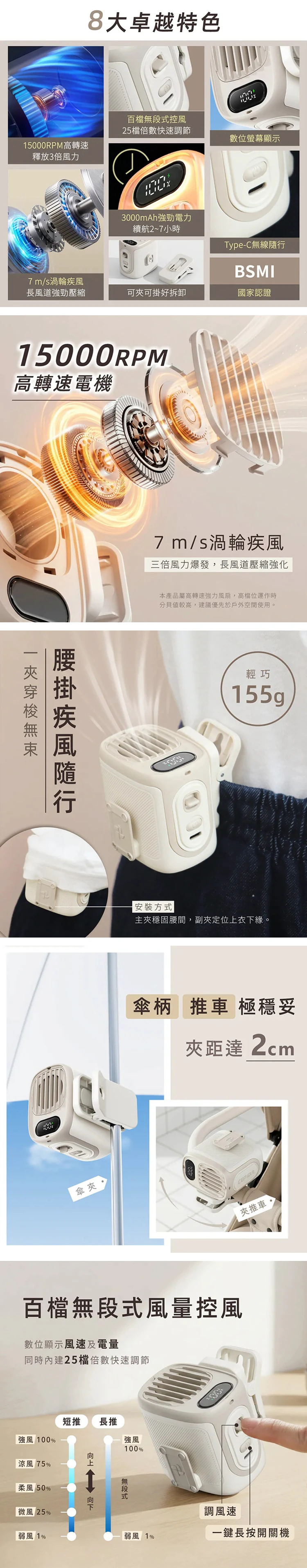【KINYO】多功能腰掛夾扇(UF-532),GF2370,【KINYO】多功能腰掛夾扇(UF-532),全館商品,品牌分類,新品上市
