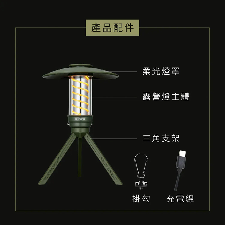 【KINYO】小燈塔百變螺旋露營燈 (CP-079),GF2372,【KINYO】小燈塔百變螺旋露營燈(CP-079),全館商品,生活用品,品牌分類