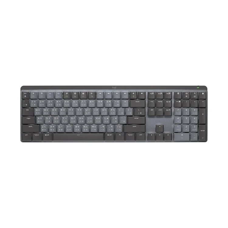 【Logitech 羅技】MX Mechanical 無線智能機械鍵盤-茶軸(全尺寸)