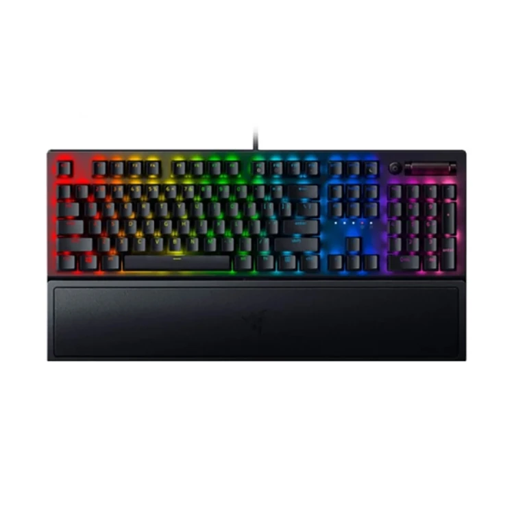 【Razer 雷蛇】BlackWidow V3 黑寡婦 幻彩版 綠軸-中文