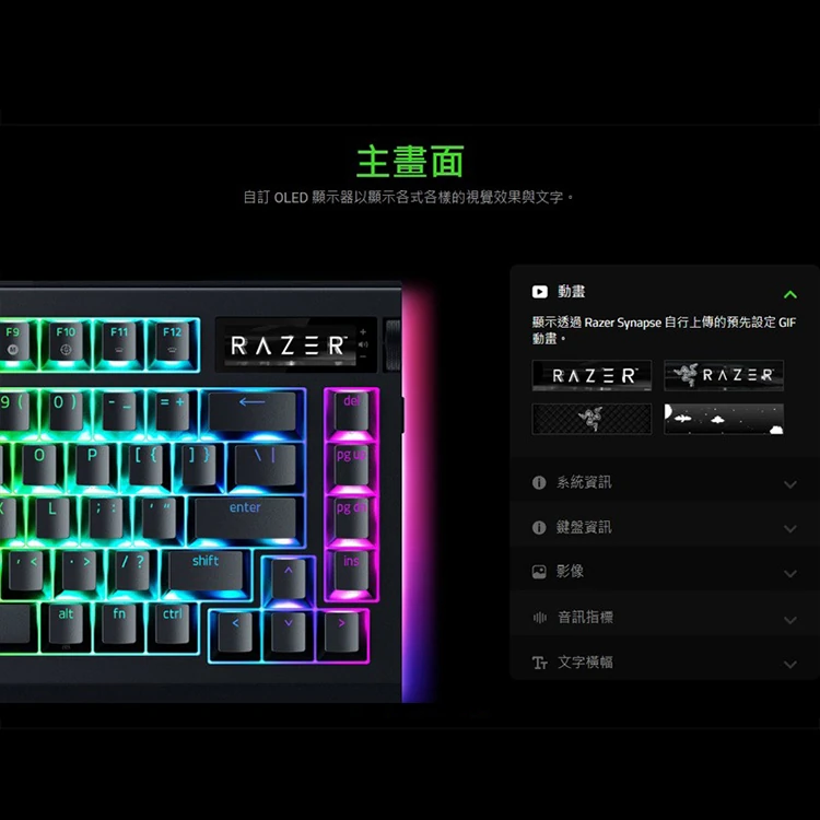 【Razer 雷蛇】BlackWidow V4 75% PRO 黑寡婦 橘軸,GF2387,【Razer雷蛇】BlackWidowV475%PRO黑寡婦橘軸,全館商品,品牌分類,新品上市