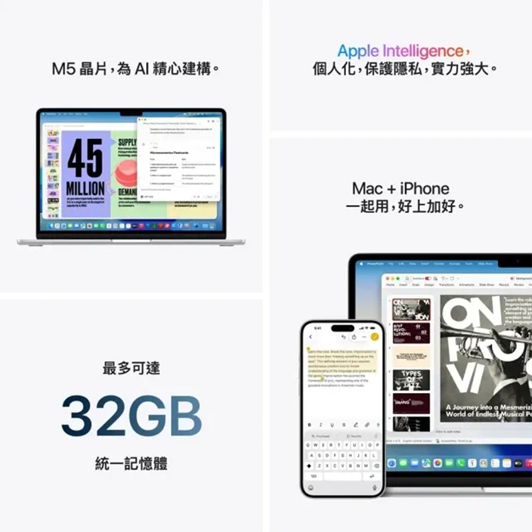 【APPLE】MacBook Air M5晶片 13吋 8核 16G/512G 筆記型電腦,GF2388,【APPLE】MacBookAirM5晶片13吋8核16G/512G筆記型電腦,全館商品,品牌分類,新品上市