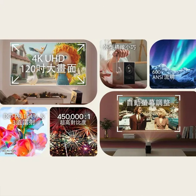 【LG】 樂金 CineBeam Q 小銀河 Plus 4K 雷射微型投影機 (PU600U),GF2389,【LG】樂金CineBeamQ小銀河Plus4K雷射微型投影機(PU600U),全館商品,品牌分類,新品上市