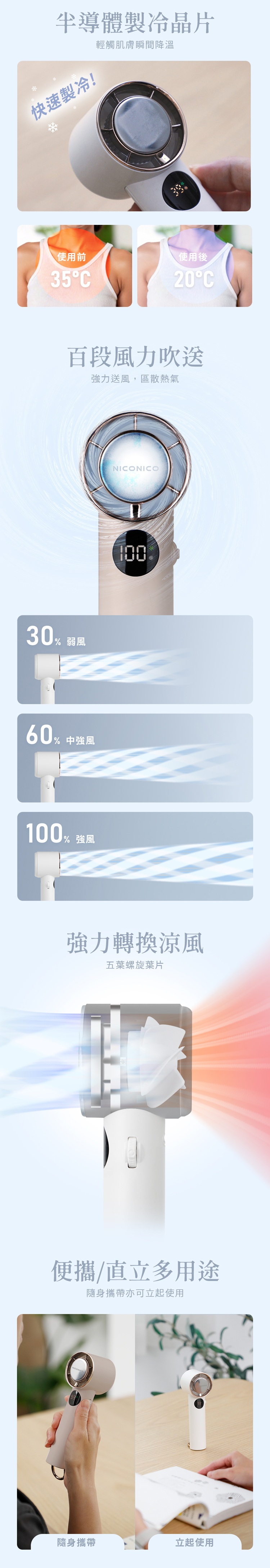 【NICONICO】高速製冷手持風扇( NI-HF2513),GF2391,【NICONICO】高速製冷手持風扇(NI-HF2513),全館商品,品牌分類,新品上市