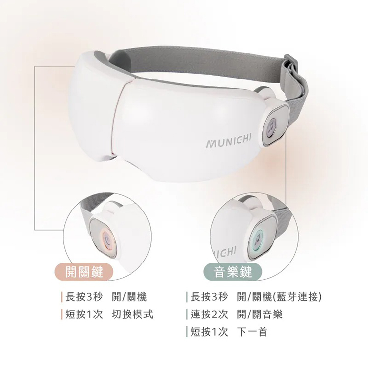 【MUNICHI沐尼黑】空氣波熱敷眼部按摩器/按摩眼罩 MR.EYECARE,GF2396,【MUNICHI沐尼黑】空氣波熱敷眼部按摩器/按摩眼罩MR.EYECARE,全館商品,品牌分類,新品上市