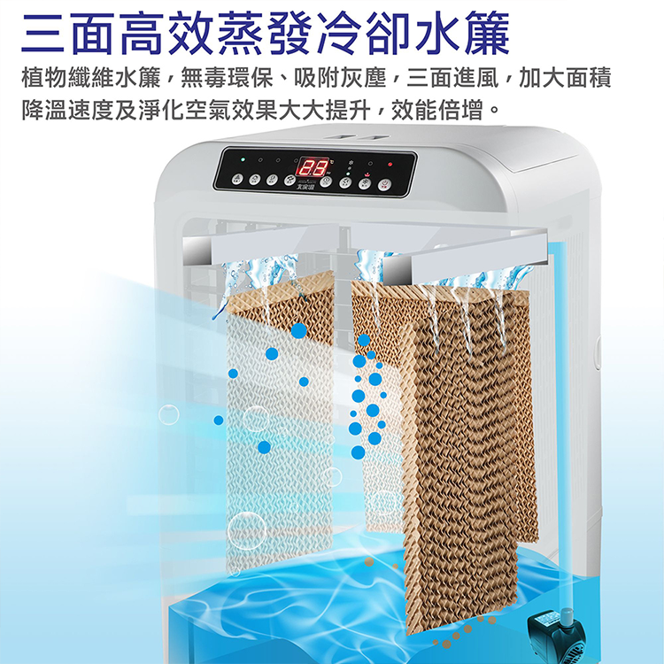 【大家源】分離式冰涼水冷扇 30L(TCY-893002),GF2430,【大家源】分離式冰涼水冷扇30L(TCY-893002),全館商品,品牌分類,新品上市