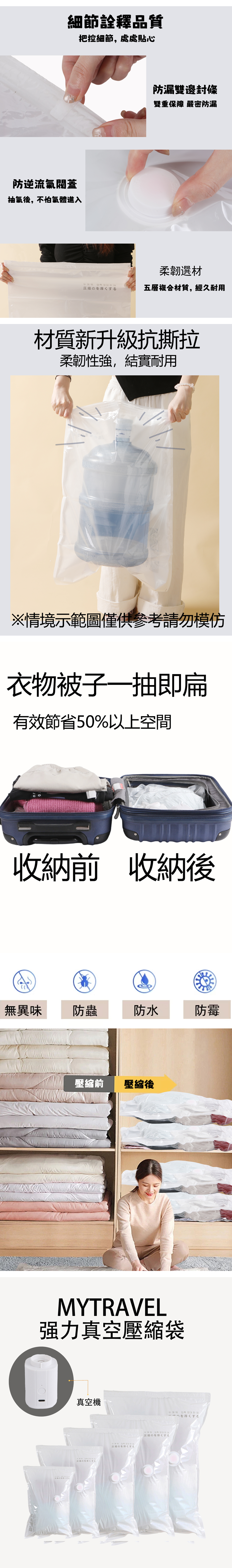 【邁美嘉】MyTravel強力真空壓縮袋組,GF2442,【邁美嘉】MyTravel強力真空壓縮袋組,全館商品,生活用品,新品上市