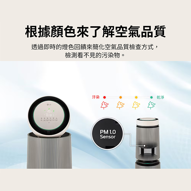【LG】PuriCare™ 360°空氣清淨機 - 寵物功能增加版二代/建議適用19坪(單層) (AS651DBY0),GF2495,【LG】PuriCare™360°空氣清淨機-寵物功能增加版二代/建議適用19坪(單層)(AS651DBY0),全館商品,品牌分類,新品上市