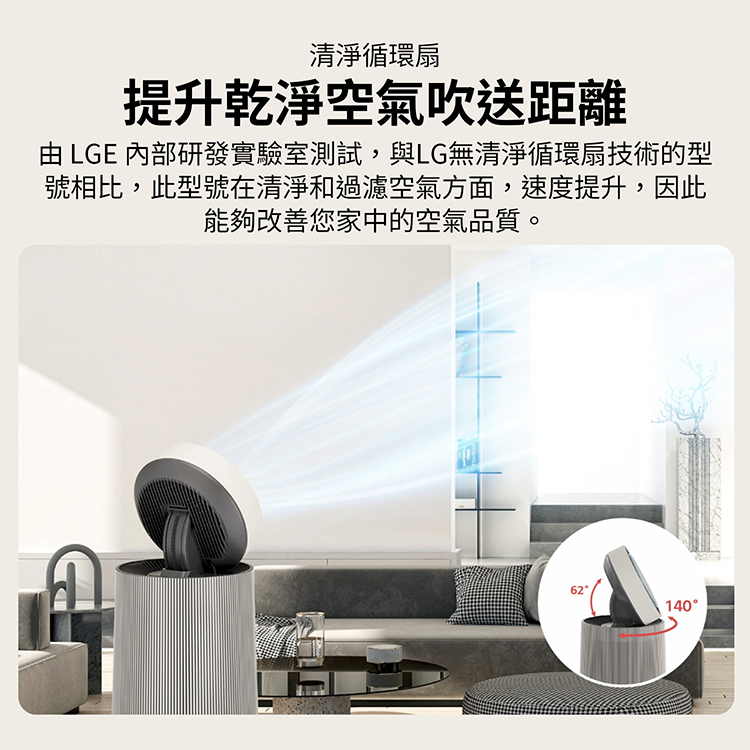【LG】PuriCare™ 360°空氣清淨機 - 寵物功能增加版二代/建議適用19坪(單層) (AS651DBY0),GF2495,【LG】PuriCare™360°空氣清淨機-寵物功能增加版二代/建議適用19坪(單層)(AS651DBY0),全館商品,品牌分類,新品上市