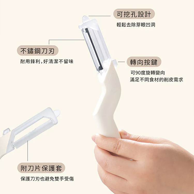 【韓國NEOFLAM 】多向蔬果削皮刀(NF-C040-KG001),GF2505,【韓國NEOFLAM】多向蔬果削皮刀(NF-C040-KG001),全館商品,生活用品,品牌分類