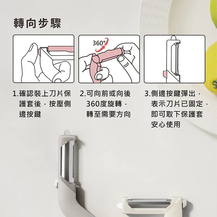 【韓國NEOFLAM 】多向蔬果削皮刀(NF-C040-KG001),GF2505,【韓國NEOFLAM】多向蔬果削皮刀(NF-C040-KG001),全館商品,生活用品,品牌分類