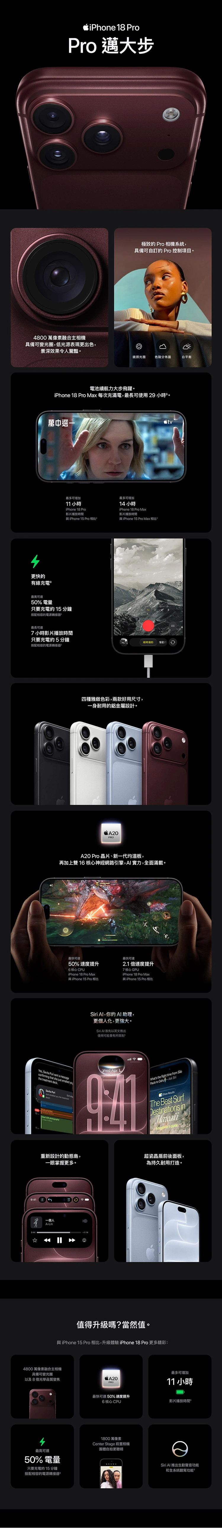 【Apple】iPhone 18 Pro Max (1TB /6.3吋),GF2630,【Apple】iPhone18ProMax(1TB/6.3吋),全館商品,品牌分類,新品上市