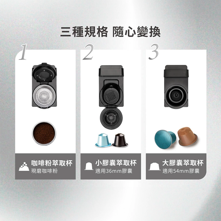 【Balzano】義式半自動雙膠囊3 in 1咖啡機 (BZ-CCM806),GF2683,【Balzano】義式半自動雙膠囊3in1咖啡機(BZ-CCM806),全館商品,品牌分類,新品上市