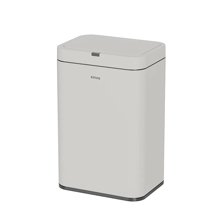【KINYO】紅外線不鏽鋼 感應垃圾桶20L(EGC1290)
