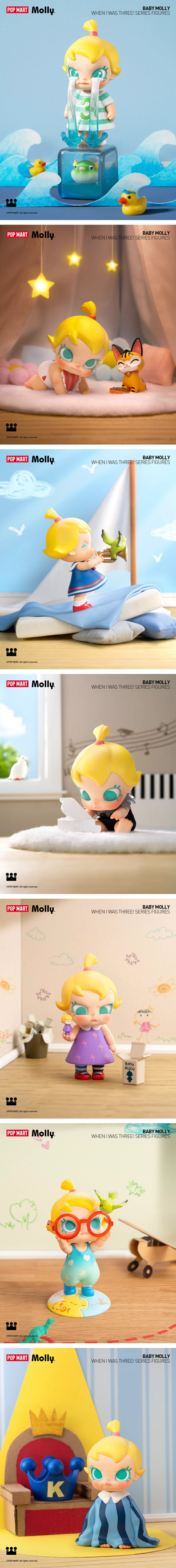 【POPMART】Baby Molly當我三歲時系列盲盒(M12),PP1020,【POPMART】BabyMolly當我三歲時系列盲盒(M12),全館商品,授權卡通,30幣↓專區