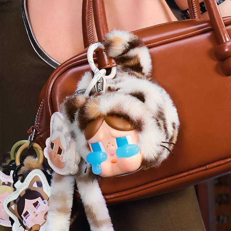 【POP MART】CRYBABY 豹豹貓貓系列 - 搪膠毛絨掛件盲盒(M6),PP1035,【POPMART】CRYBABY豹豹貓貓系列-搪膠毛絨掛件盲盒(M6),全館商品,授權卡通,泡泡瑪特