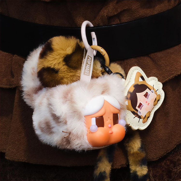 【POP MART】CRYBABY 豹豹貓貓系列 - 搪膠毛絨掛件盲盒(M6),PP1035,【POPMART】CRYBABY豹豹貓貓系列-搪膠毛絨掛件盲盒(M6),全館商品,授權卡通,泡泡瑪特