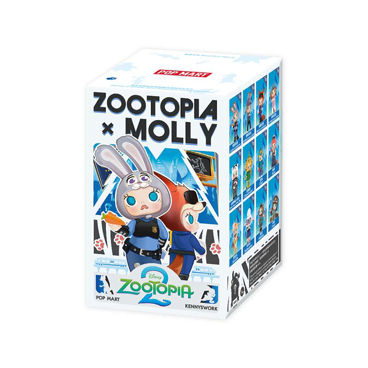 ★敬請期待。即將開搶★【POPMART】MOLLY × zootopia 聯名系列手辦盲盒 (M12)