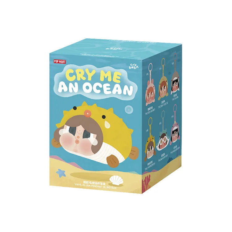 ★敬請期待。即將開搶★【POP MART】CRYBABY 淚流成海系列-搪膠毛絨掛件盲盒(M6)